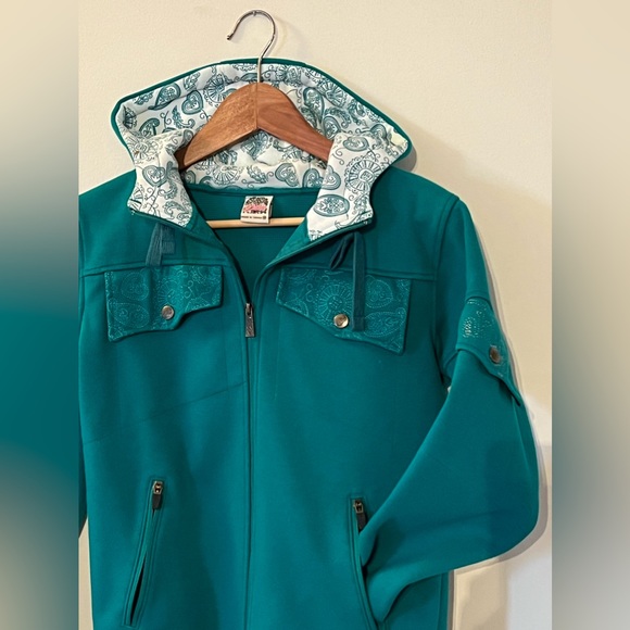 Dakine | Dark Turquoise Scuba Hoodie Jacket - Picture 2 of 7